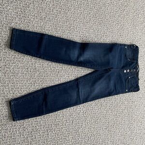 Liverpool Women's High Rise Jeans - Dark Blue